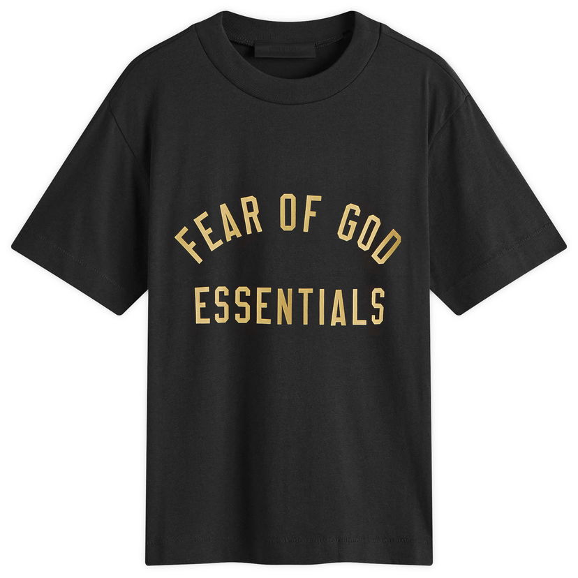 Тениска Fear of God Essentials Tri-Blend Crewneck T-Shirt Size Large Черно | 125BT245440FW-28202867