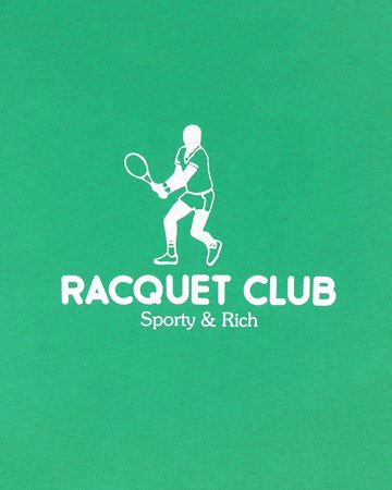 Суитчър Sporty & Rich Racquet Club Crewneck Зелено | CR654GS, 1