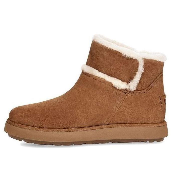 Кецове и обувки UGG Classic Mini Spill Seam Blvd Snow Boots Кафяво | 1108145-BUN, 0