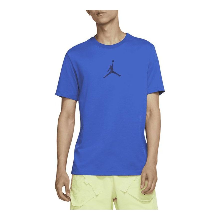 Тениска Jordan Jumpman Logo T-Shirt Синьо | CW5191-480, 0