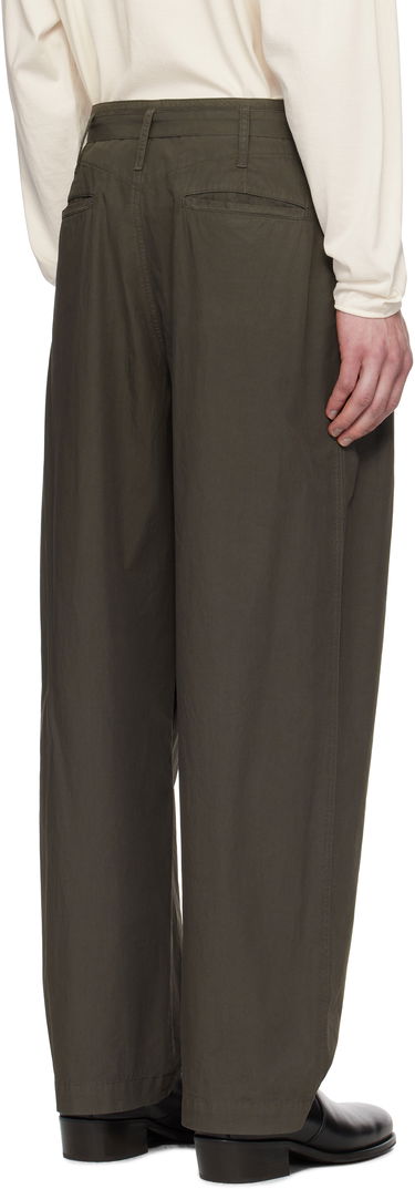 Карго панталони LEMAIRE Lemaire Belted Pleated Trousers Зелено | PA1173 LF1356, 2