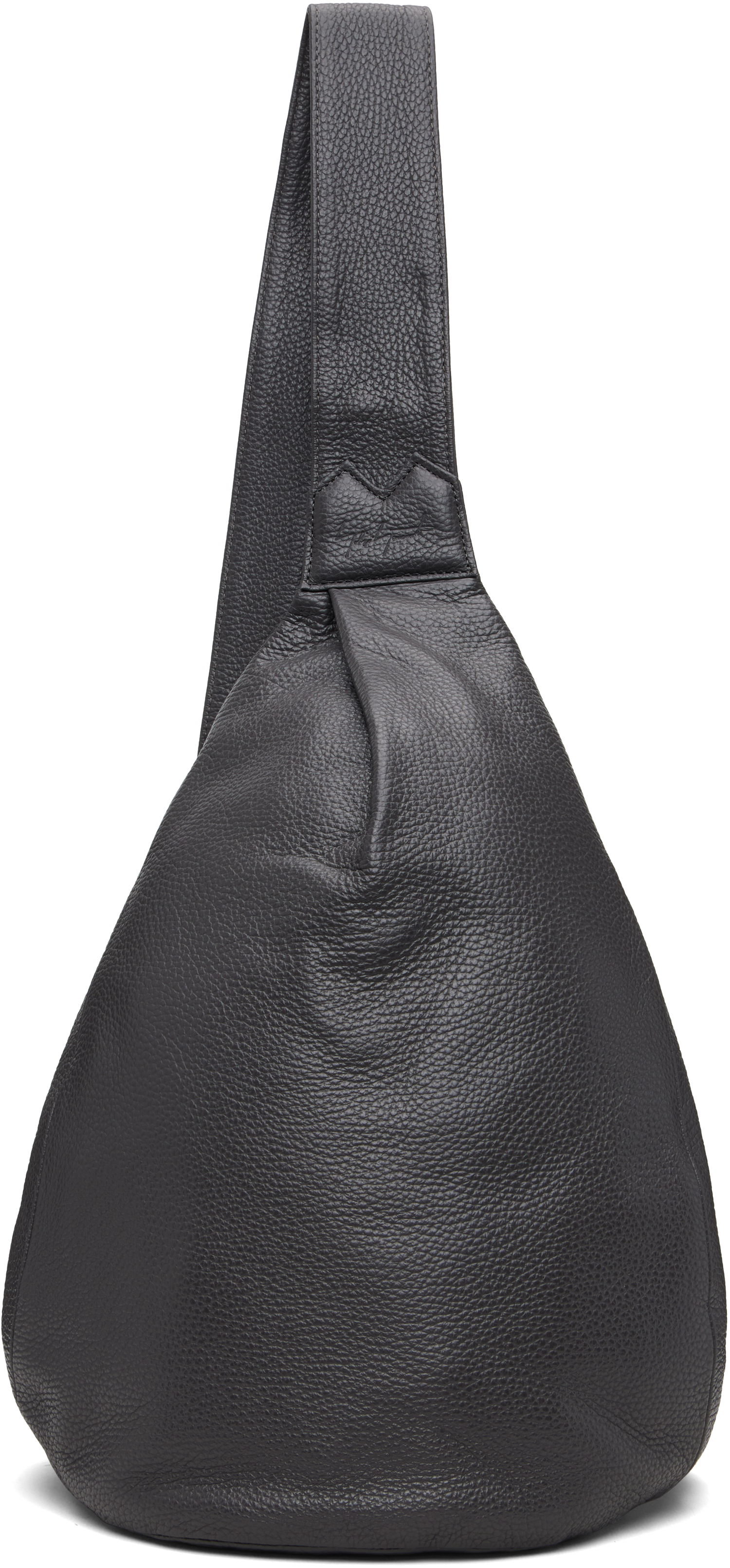 Чанта през рамо Yohji Yamamoto YOHJI YAMAMOTO Tuck Sling Medium Bag Черно | DM-I93-707, 0