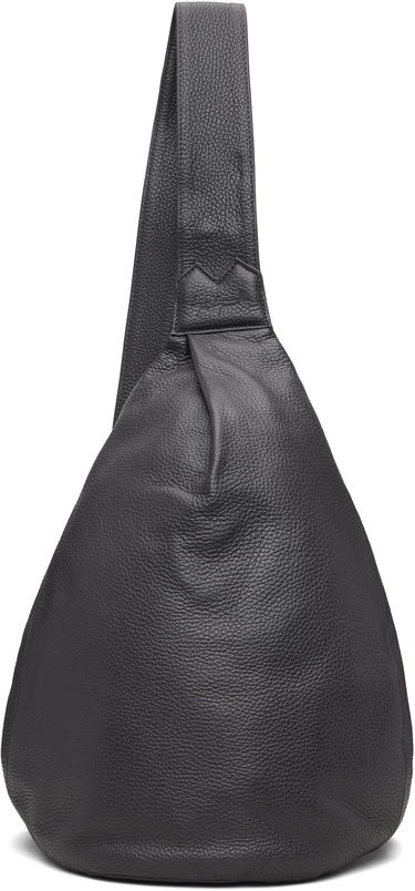 Чанта през рамо Yohji Yamamoto YOHJI YAMAMOTO Tuck Sling Medium Bag Черно | DM-I93-707, 0