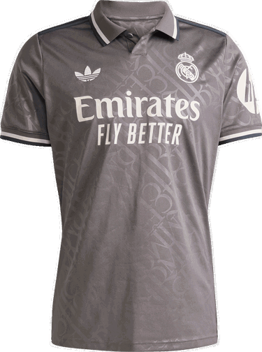 Поло тениска adidas Originals Real Madrid Originals 2024/25 Jersey Сиво | jx2119, 1