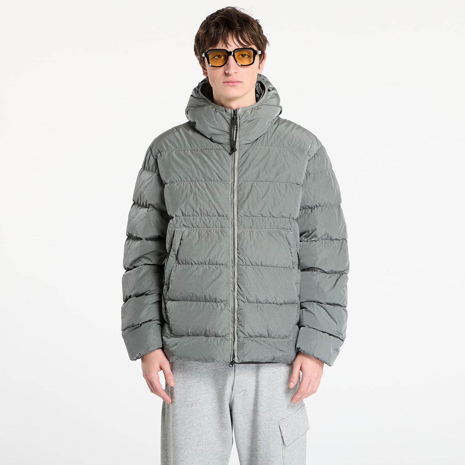 Пухо яке C.P. Company Medium Jacket Сиво | 19CMOW011A005904G-921, 0