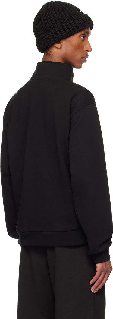 Суитчър We11done Pillow Logo High-Neck Jacket Черно | WD-TJ3-24-827-U-BK, 2