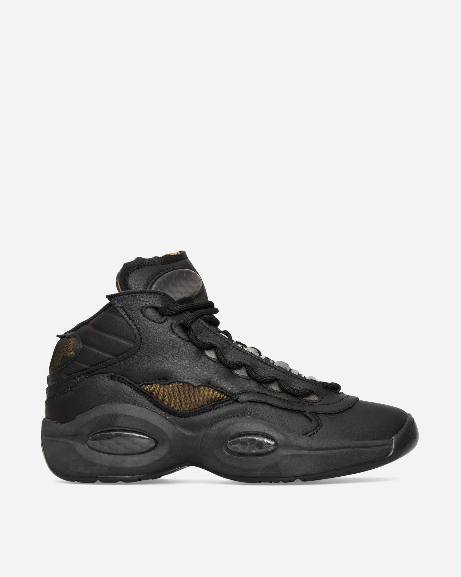 Кецове и обувки Reebok Maison Margiela x Question Mid "Memory Of Basketball Shoes" Черно | GW5001, 1