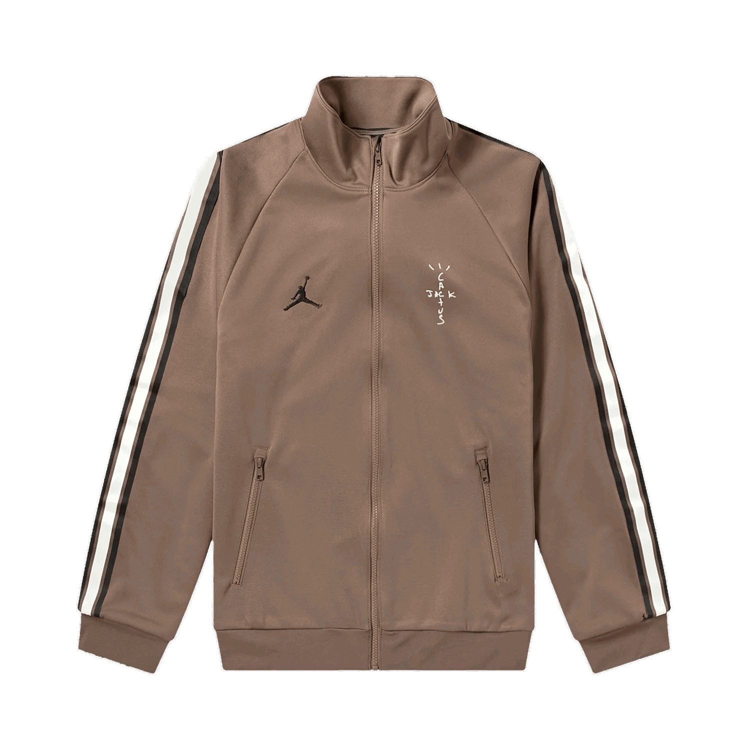 Яке бомбър Cactus Jack by Travis Scott Air Jordan x Track Jacket Кафяво | CK4035 260, 0