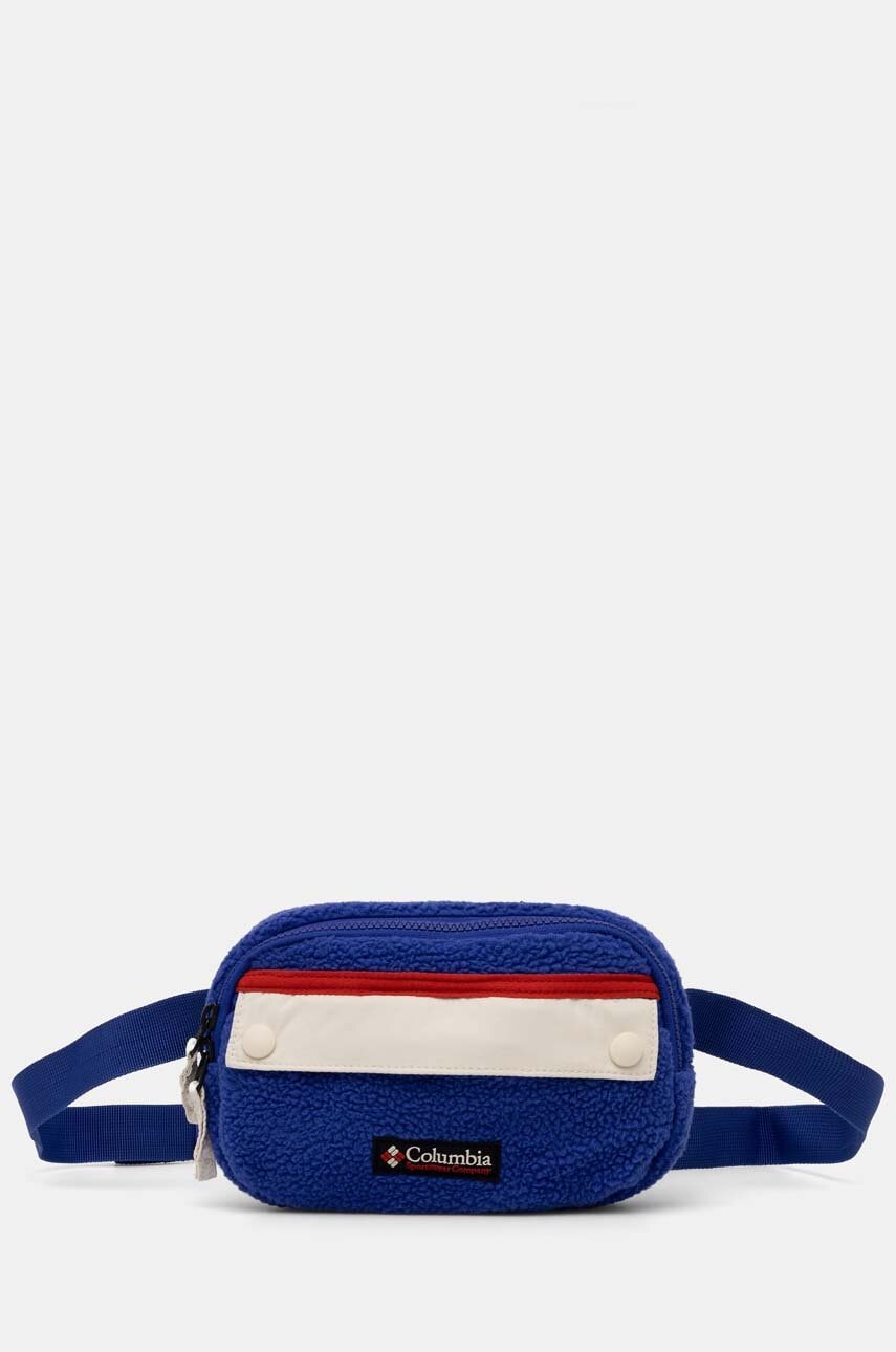 Чанта за кръста Columbia Helvetia Fleece Fanny Pack with Stripe Detail Синьо | 2094541, 0