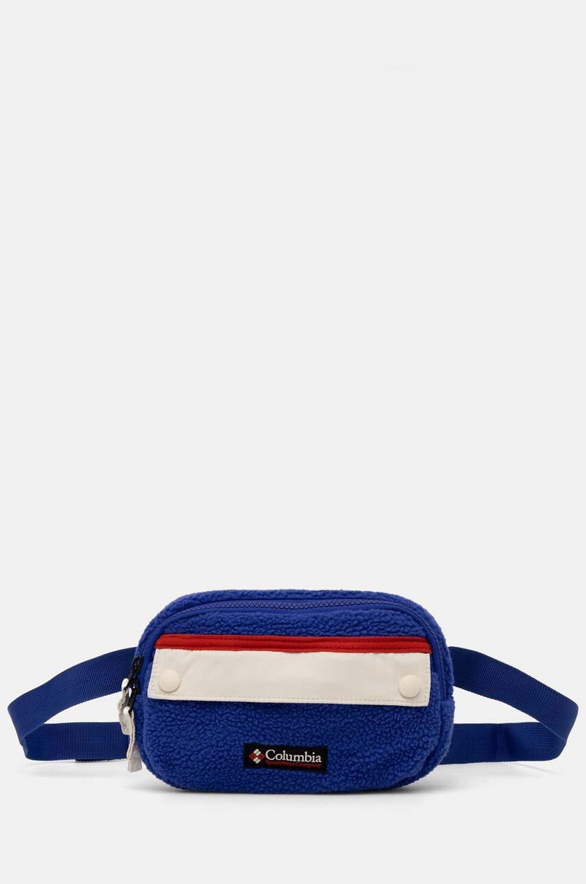 Чанта за кръста Columbia Helvetia Fleece Fanny Pack with Stripe Detail Синьо | 2094541