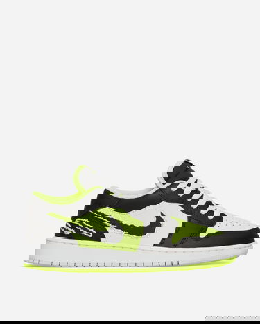 Кецове и обувки Jordan Air Jordan 1 Low SE Black Cat Volt Зелено | DX6666-701, 4