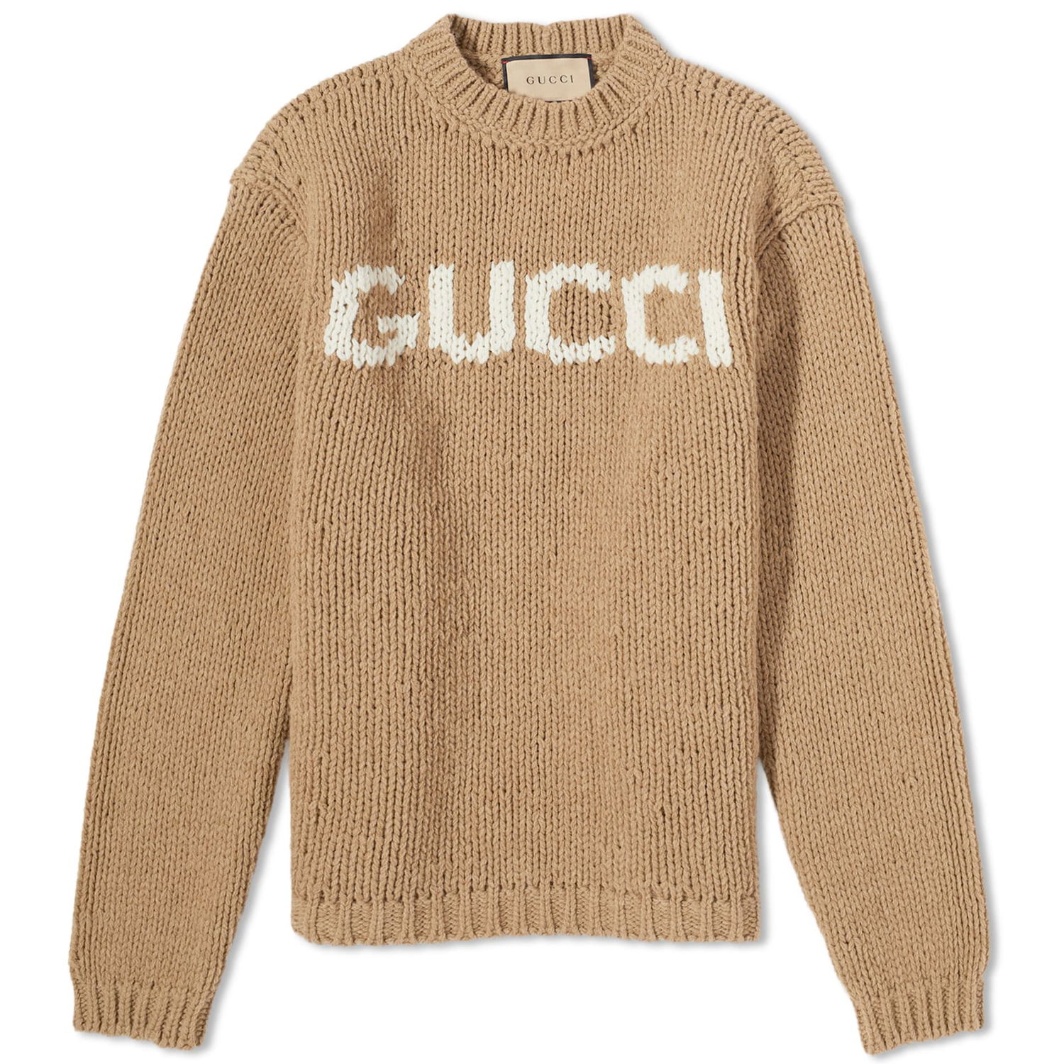Пуловер Gucci Intarsia Бежово | 761539-XKDK4-2296, 0