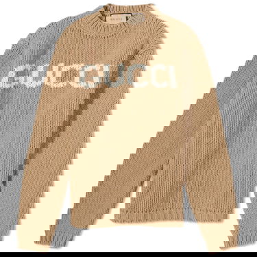 Пуловер Gucci Intarsia Бежово | 761539-XKDK4-2296, 0