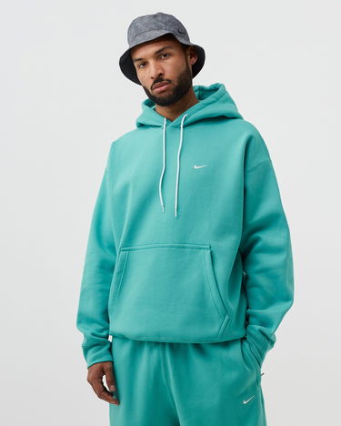 Суитчър Nike Solo Swoosh Fleece Hoodie Тюркоазено | CV0552-393, 3