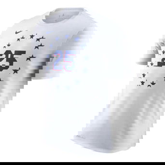 Фланелка Nike NBA 76ers Simmons T-Shirt Бяло | AO0915-102, 0