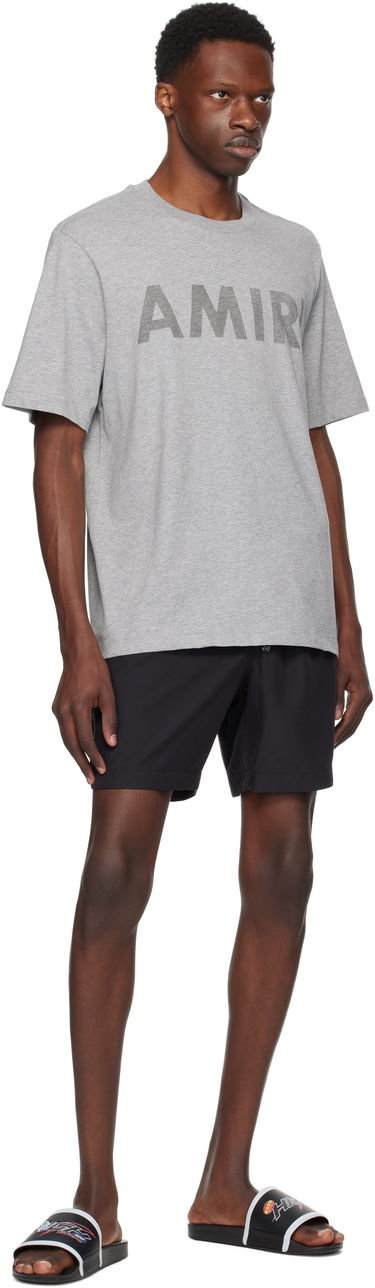 Бански AMIRI AMIRI 'MA' Outline Shorts Черно | AMSHCA1101, 3