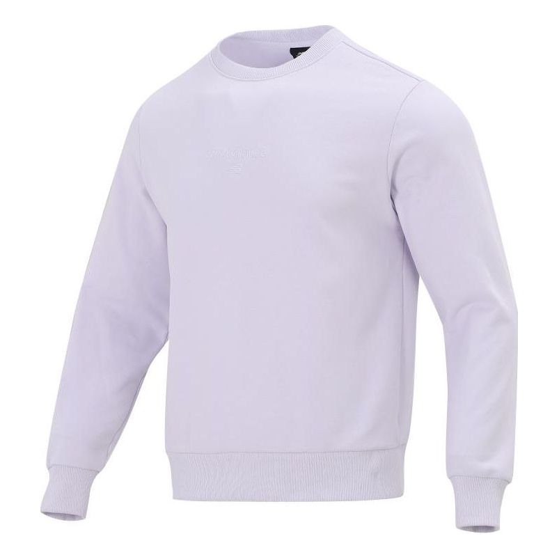 Пуловер New Balance Round Neck Pullover Лилаво | AMT21555-LIA