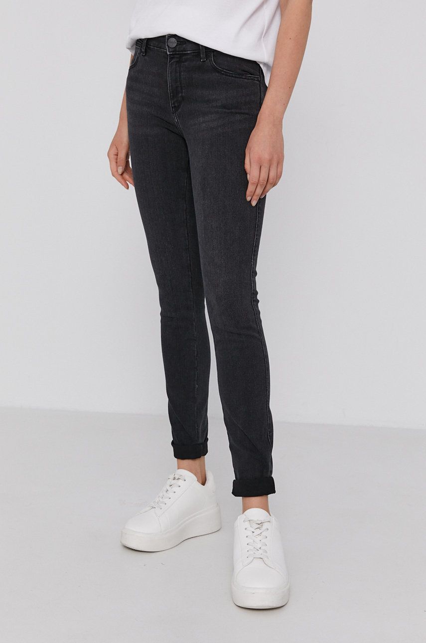Дънки Wrangler Skinny Soft Nights Jeans Черно | W28KZJ387, 0