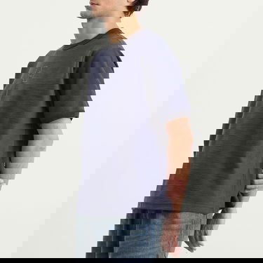 Тениска Brain Dead Slubby Ringer T-Shirt Тъмно синьо | BDS25T000O47-NVY, 2