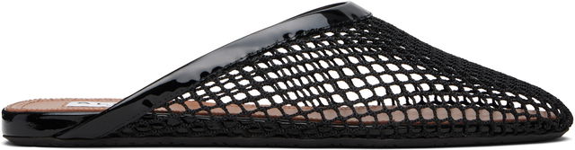 ALAÏA Fishnet Flat Mules