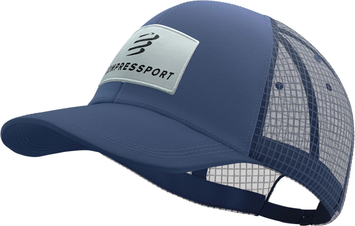 Шапка с козирка Compressport Compressport Trucker 6P Cap Синьо | xhwu6985125, 0