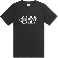 Тениска C.P. Company Logo T-Shirt Черно | 15CMTS239A-005100W-999, 1