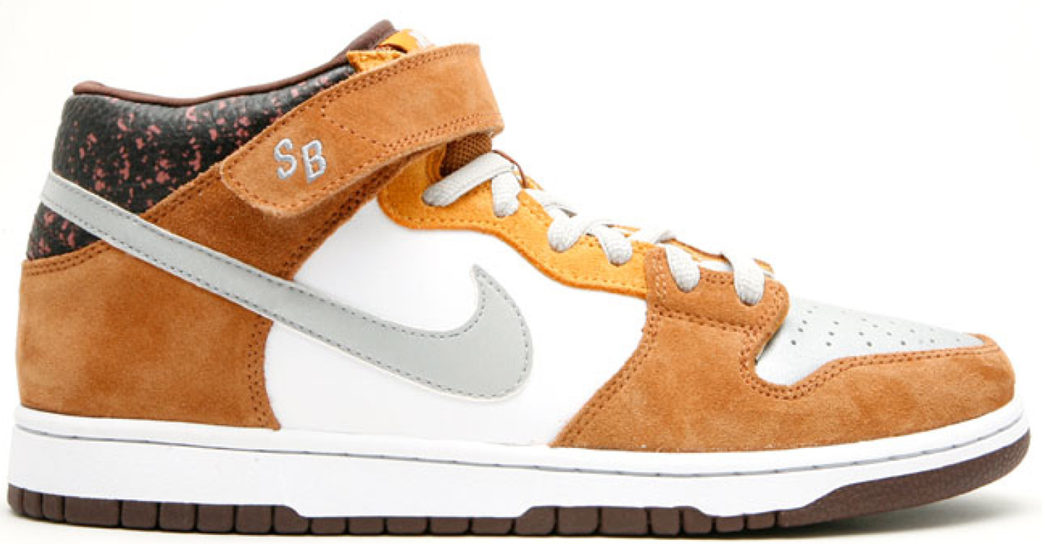 Кецове и обувки Nike SB SB Dunk Mid Fender Bass Оранжево
 | 314383-102, 0