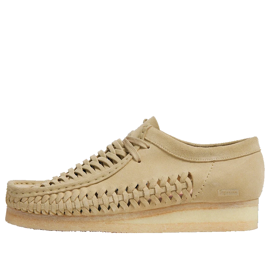 Кецове и обувки Clarks Clarks x Supreme Woven Wallabee Бежово | 26160850, 0