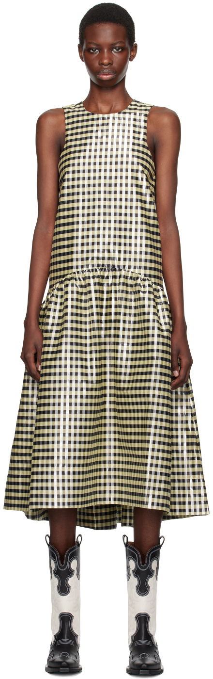 Gingham Midi Dress