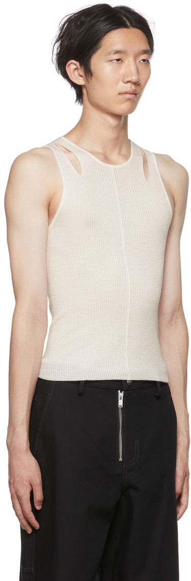 Потник Dion Lee Cutout Tank Top Бяло | C7089P22, 3