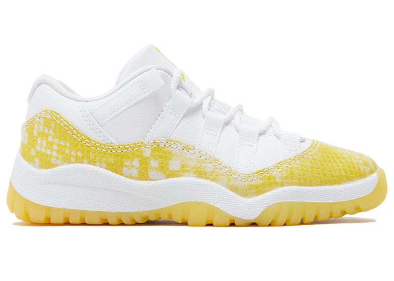 Кецове и обувки Jordan Air Jordan 11 Retro Low Snakeskin (TD) Бяло | 645107-107, 0
