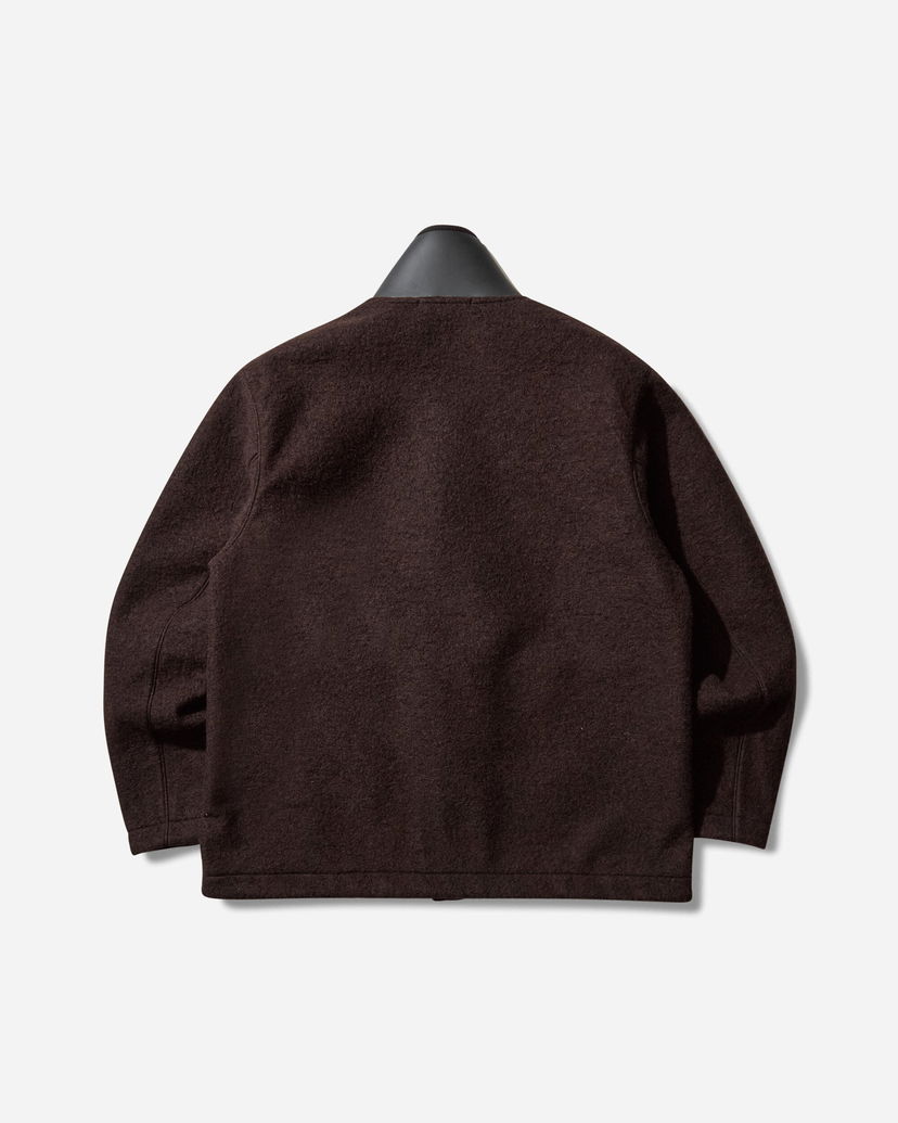 Яке Stone Island Shell-Trimmed Brushed Wool Jacket Кафяво | K2S15-Q100020-S0X22 V007B