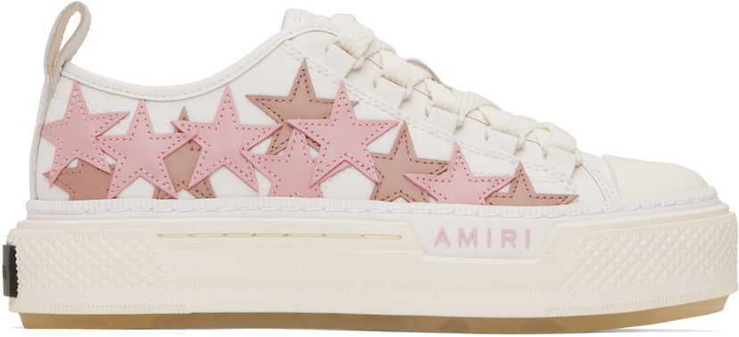 Облекло AMIRI AMIRI Stars Court Low Бяло | AWFOSR1035