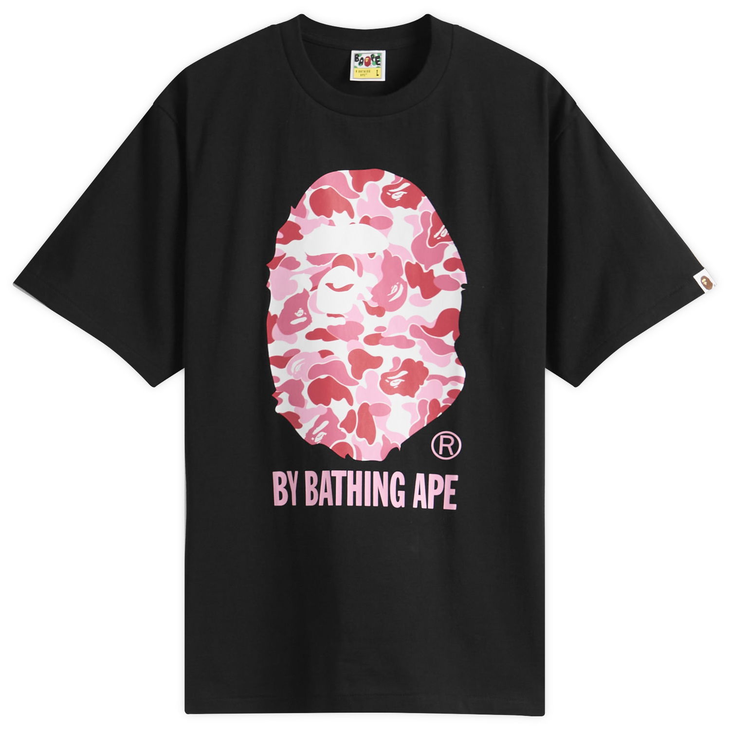 Тениска BAPE A Bathing Ape ABC Camo T-Shirt, Size Large Черно | 001TEL301007M-BPK, 1