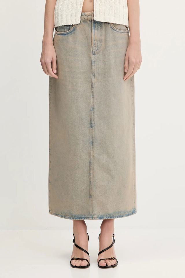 Samsoe Samsoe Saelsie Maxi Denim Skirt