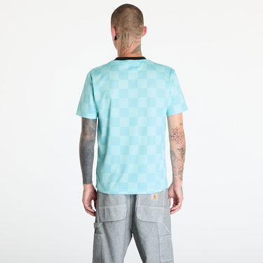 Тениска Karl Kani OG Sport Star Check Trikot Light Blue/ Black Тюркоазено | KU243-002-2, 2