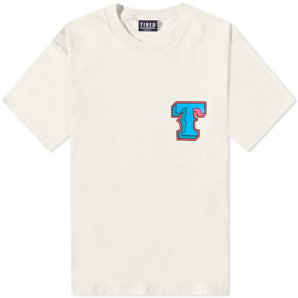 Тениска Tired Skateboards Tired Skateboards Clown Graphic T-Shirt Бяло | TS00225-BGE, 0