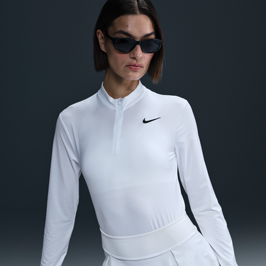 Пола Nike Dri-FIT Victory Golf UV Protection 1/4 Zip Top Бяло | HF6586-100, 1