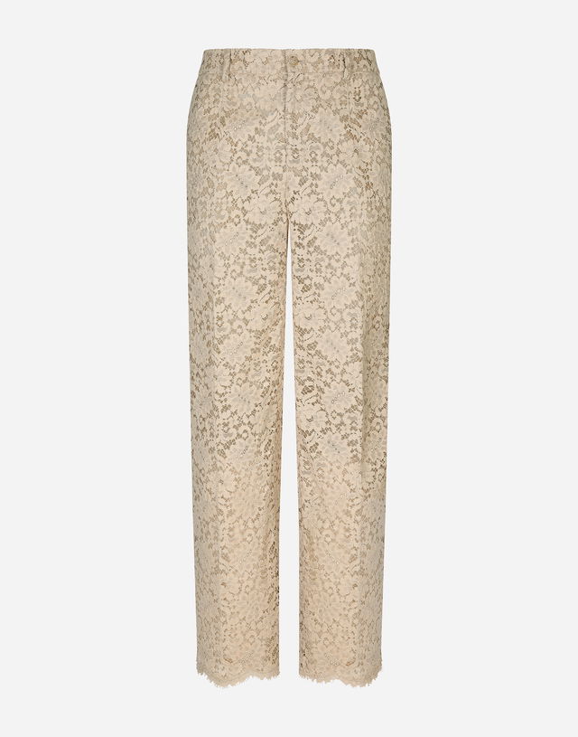 Dolce & Gabbana Cordonetto Lace Pants