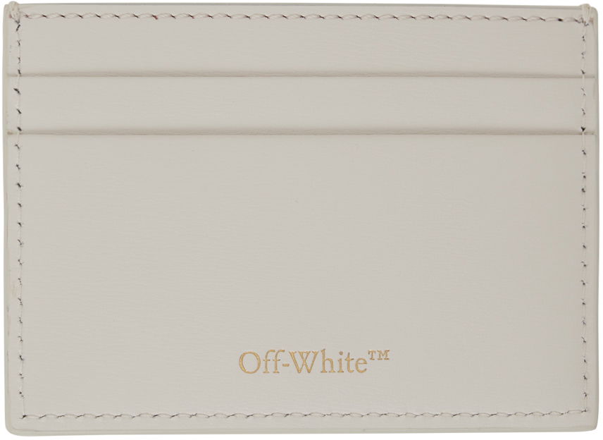 Облекло Off-White Jitney Card Holder Сиво | OWND035C99LEA0010400, 1