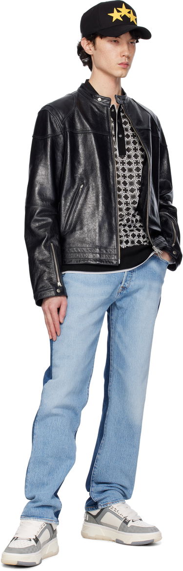 Кецове и обувки AMIRI AMIRI MA Quad Debossed Nubuck MA-1 Бяло | AMFOSR1121, 4