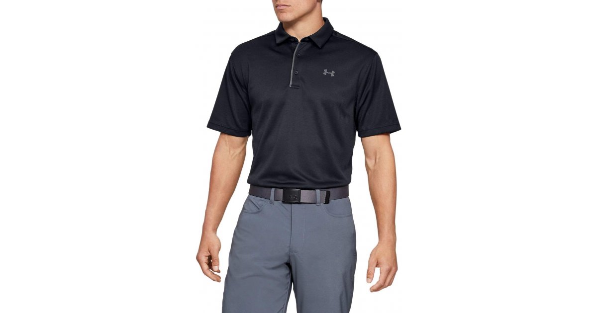 Поло тениска Under Armour Tech Черно | 1290140-001, 1