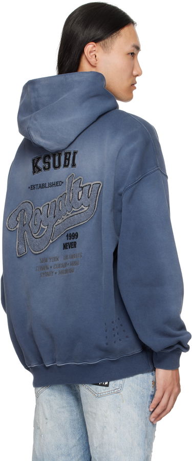 Суитчър Ksubi Ksubi Ace Ekcess Hoodie Синьо | MFA25FL001, 2