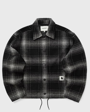 Яке Carhartt WIP Brennan Plaid Shirt Jacket Черно | I035519-34J.XX, 1