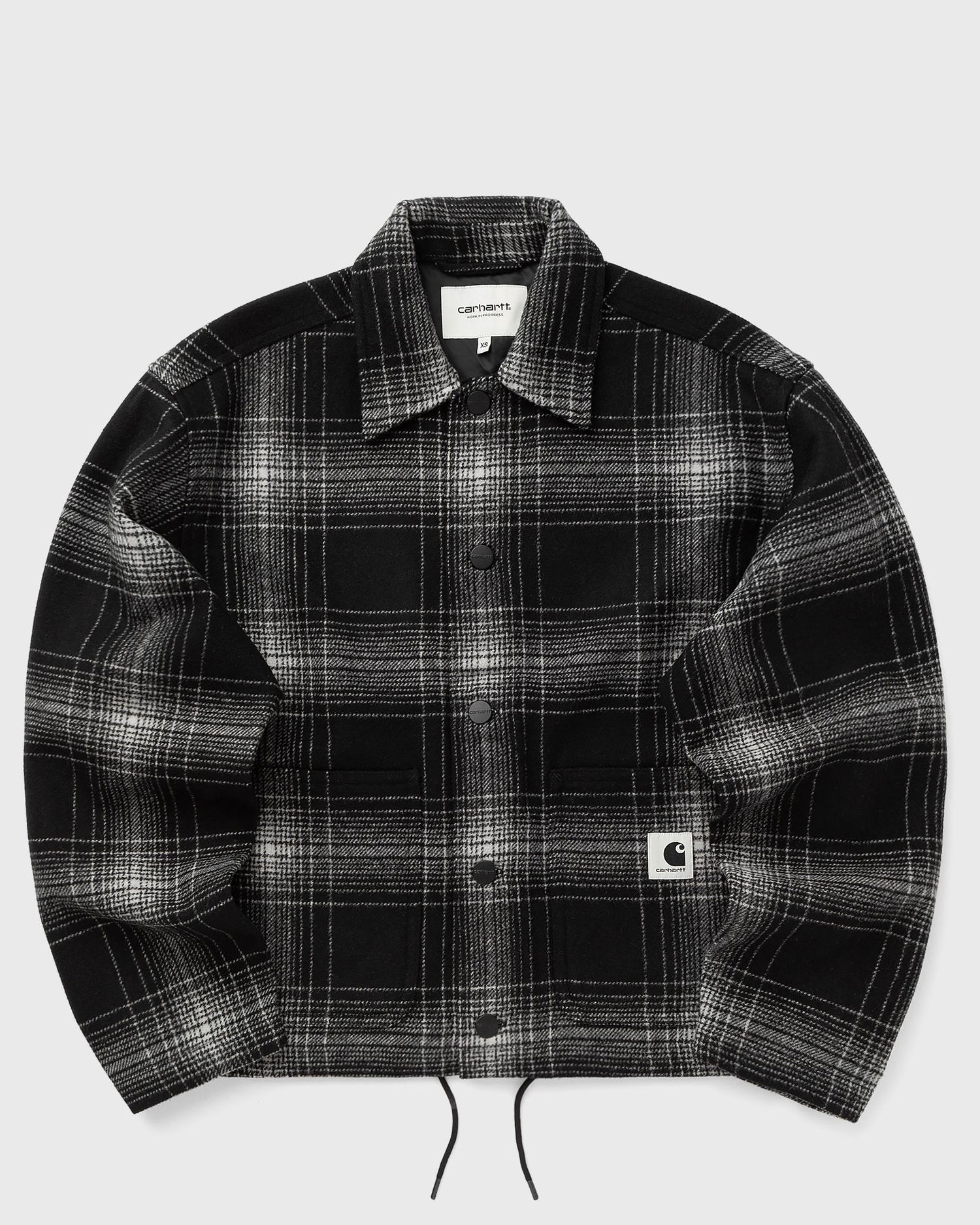 Яке Carhartt WIP Brennan Plaid Shirt Jacket Черно | I035519-34J.XX, 1