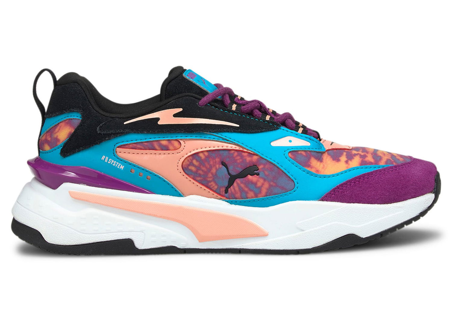 Кецове и обувки Puma RS-Fast Tie-Dye Forever Scuba Blue Byzantium (Women's) Многоцветен | 375786-01, 0