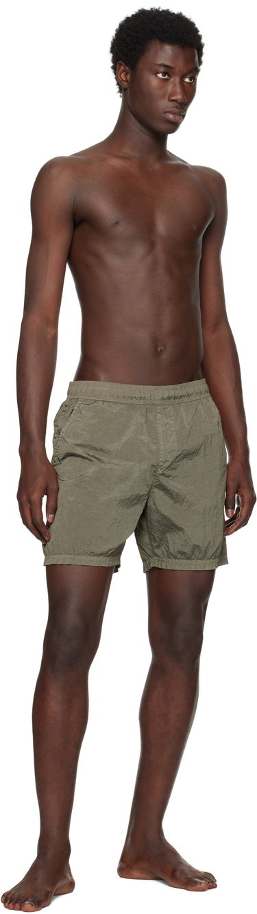 Бански Stone Island Stone Island Nylon Metal Swim Shorts Зелено | K2S15 B100004 S0043, 4