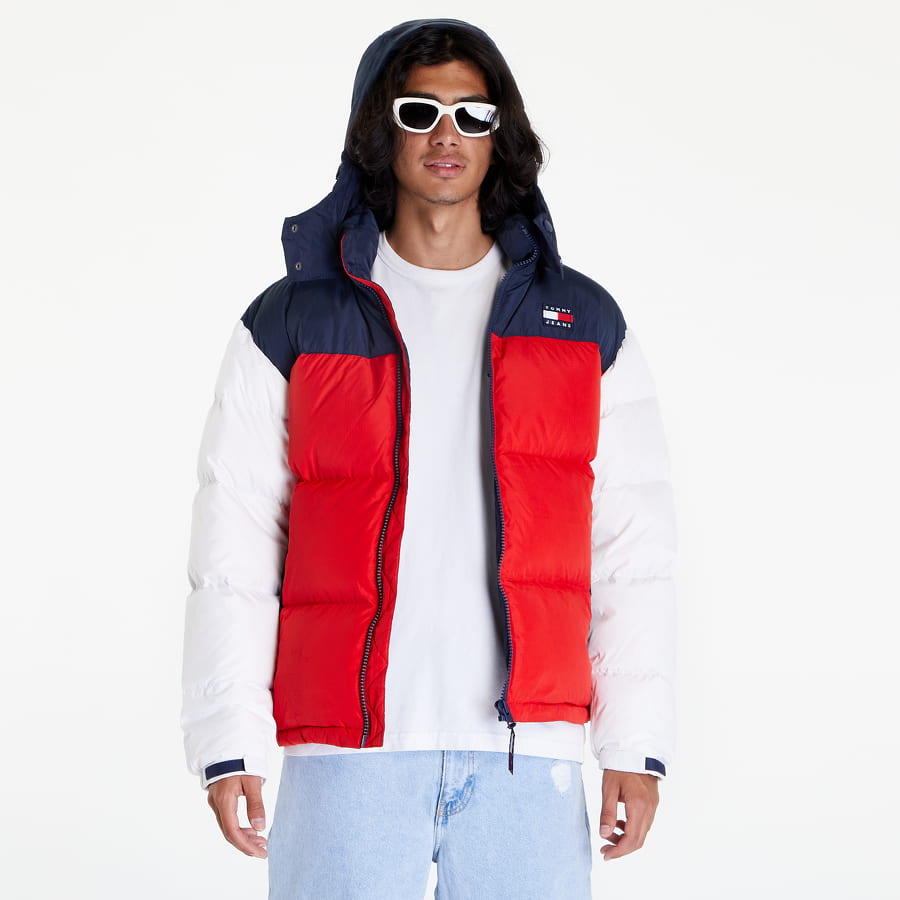 Пухо яке Tommy Hilfiger Alaska Colour-Blocked Padded Jacket Многоцветен | DM0FM14460 C87, 0