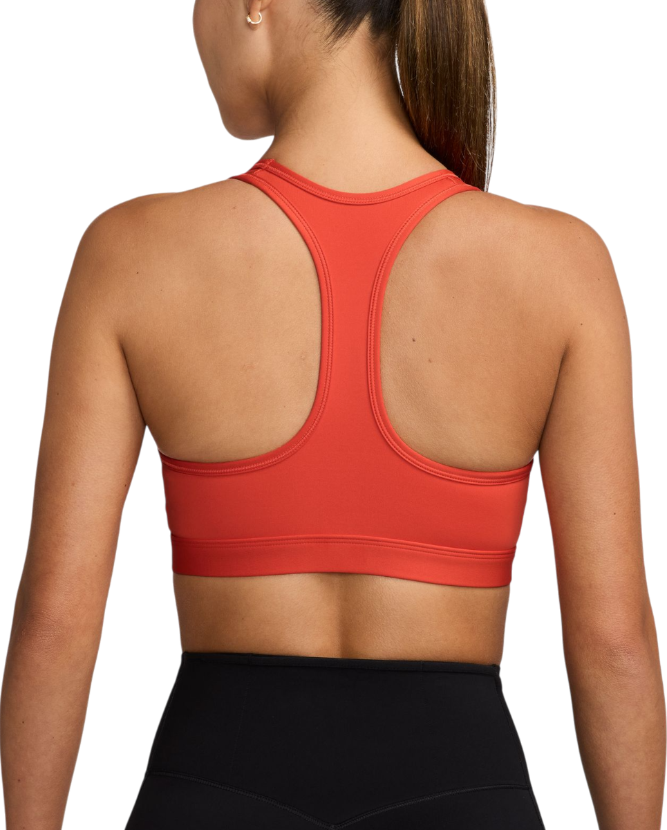 Сутиен Nike Swoosh Medium Support Sports Bra Червено | dx6821-633, 1