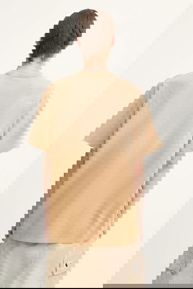 Тениска Carhartt WIP S/S Hudson T-shirt Бежово | I035138.07E5F, 2